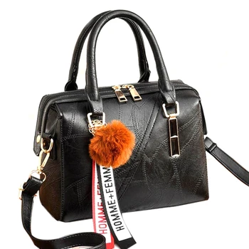 

Women'S Handbag New Ladies Messenger Bag Casual Women'S Pu Leather Handbags Ladies Classic Shoulder Bag