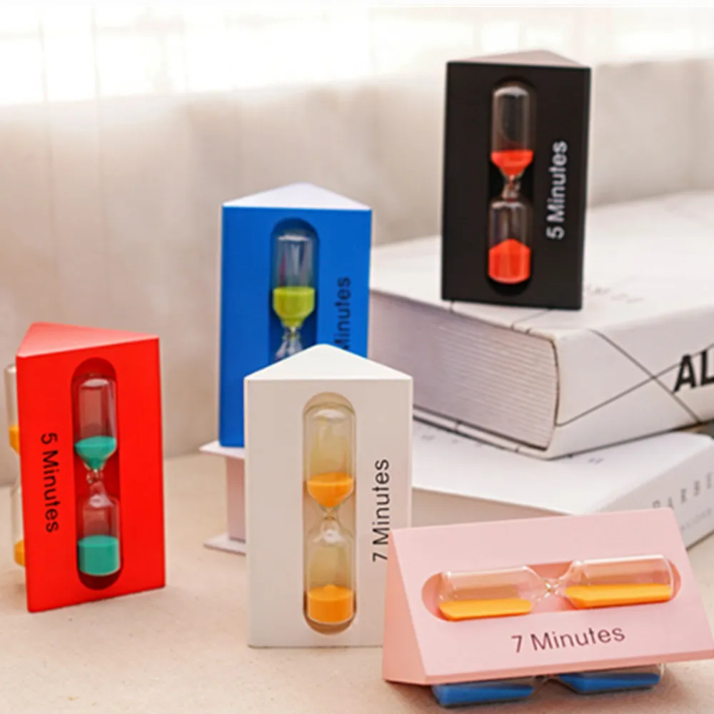 Clessidra 15 Minuti In Vetro A Forma Di Cilindro - Timer Per Cucina, Decorazione Da Tavolo, Regalo Simbolico