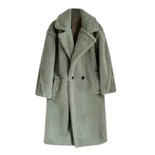 Женская куртка, женская мягкая флисовая куртка, пальто, женская верхняя одежда с длинным рукавом, Осень-зима, модная Длинная ветровка, пальто из овечьей шерсти#1019