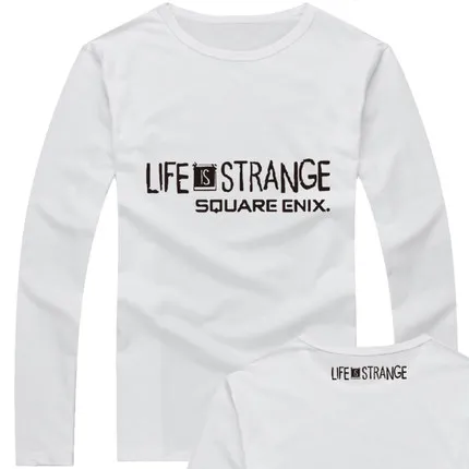 3 Новая летняя брендовая одежда Life Is Strange, Мужская футболка с круглым вырезом и принтом, хлопковая модная футболка с длинным рукавом - Цвет: 3