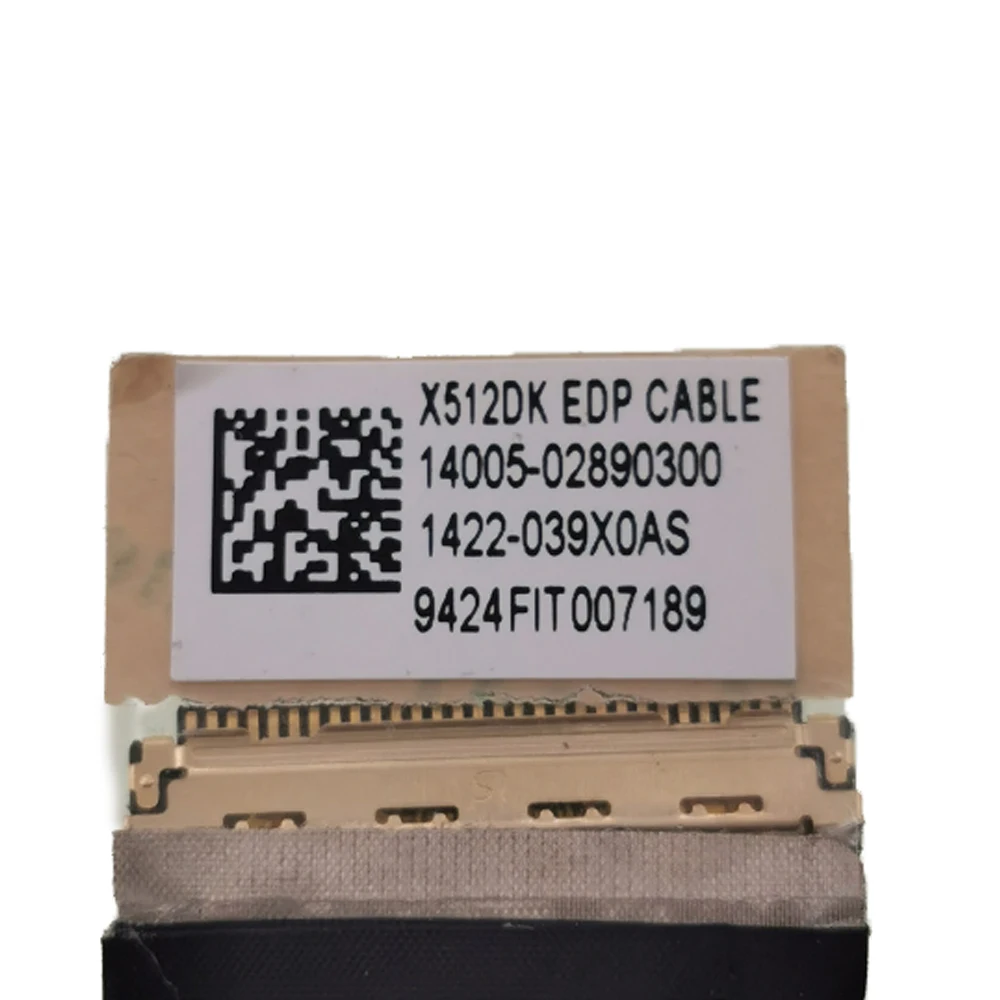 Cabo Video da Tela do Lcd do Portátil Lvds para Asus Vivobook X512 X512da A512 F512d 1422039x0as 14005-02890300 Display Flex Edp 30 Pinos Cabos de computador e conectores - Imagem 3