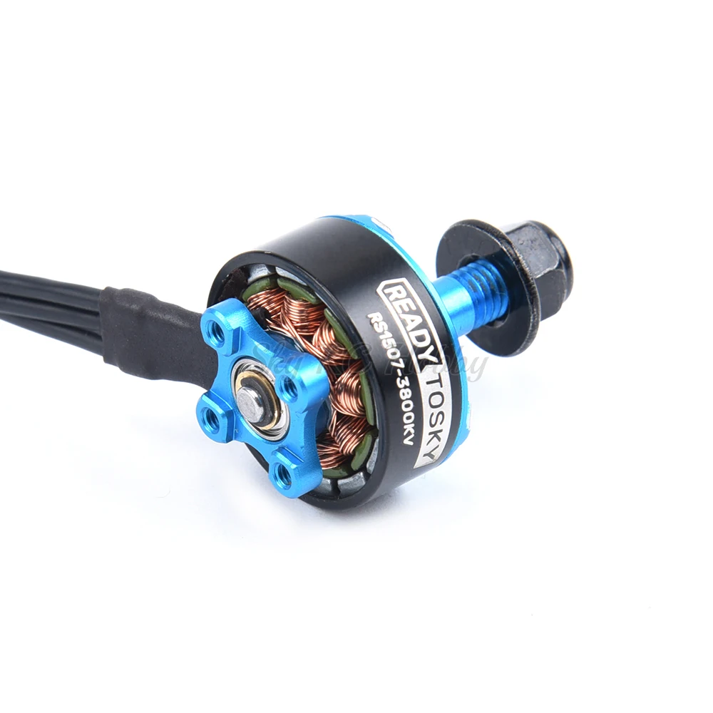 RS1507 1507 3800KV 3-4S Brushless Motor CW / CCW for Micro Mini FPV RC Racing Drone 3 Inch Cineboy 146mm / Cloud-149 149mm Frame 19
