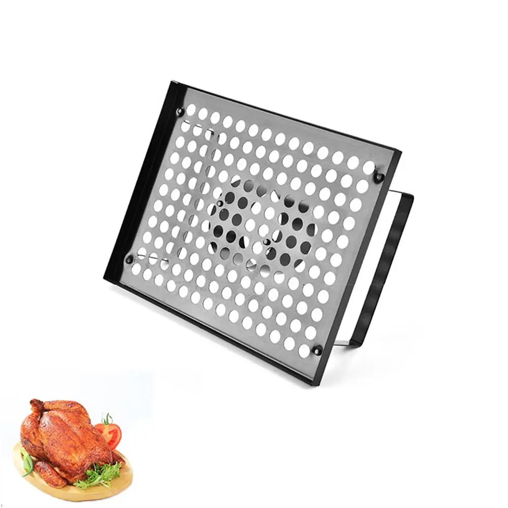 Beer Can Chicken Roaster Rack Stainless Steel BBQ Roasting Holder Grill Tools for Outdoors Camping #CW