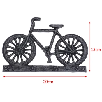 

LUDA Cast Iron Coat Hook - Rustic Wall Mount with Screws, Vintage Nostalgic Metal Wall Hook Hook for Robes, Towels, Keys