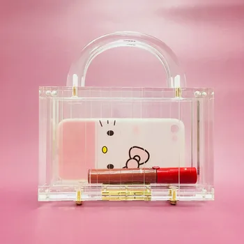 

Caker Brand 2020 Women Acrylic Handbag Transparent Evening Bags