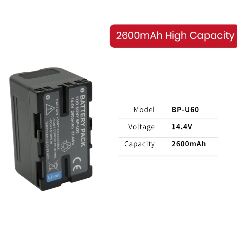 EHPESTION BP-U30 BPU30 BP U30 Камера Батарея для sony BP U30 U60 U90 xd-камера EX PMW 100 150 160 200 PMW EX1 EX3 F3 F3K батареи