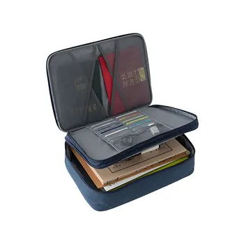 

Password Office Bag Multi Purpose Briefcases Polyester A4 Documents Pouch Waterproof Business Travel Tote Bag