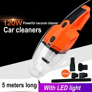 

Portable 120W High Suction Car Vacuum Cleaner，Auto Interior Vacuum Cleaner,Wet and Dry Handheld Vacuum Cleaner