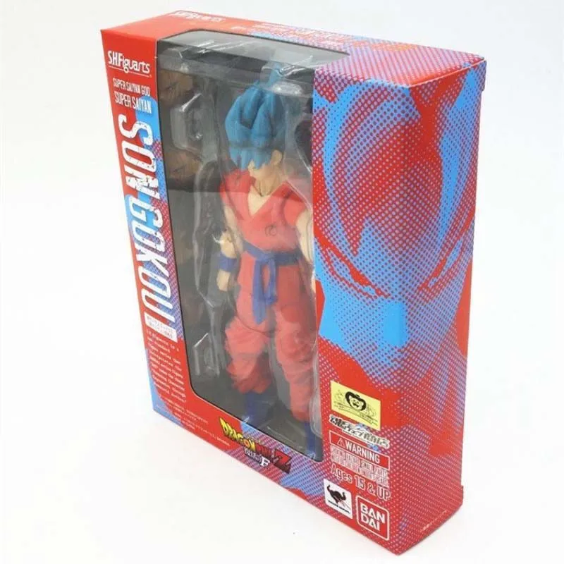 Dragon Ball Z Goku Figure Toy, 20 ° Aniversário, Cabelo Azul, Goku Super  Saiyajin Figura, Forma De Batalha, Modelo De Decoração, Presente De Férias  - AliExpress