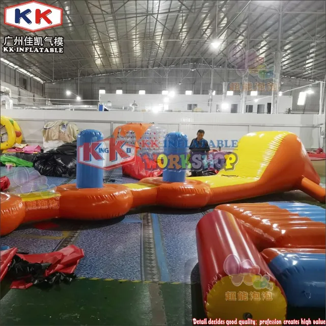 Sea World Octopus Jurassic Inflatable Dinosaur Water Park, Giant Outdoor Inflatable Fun City Playground for sale 5