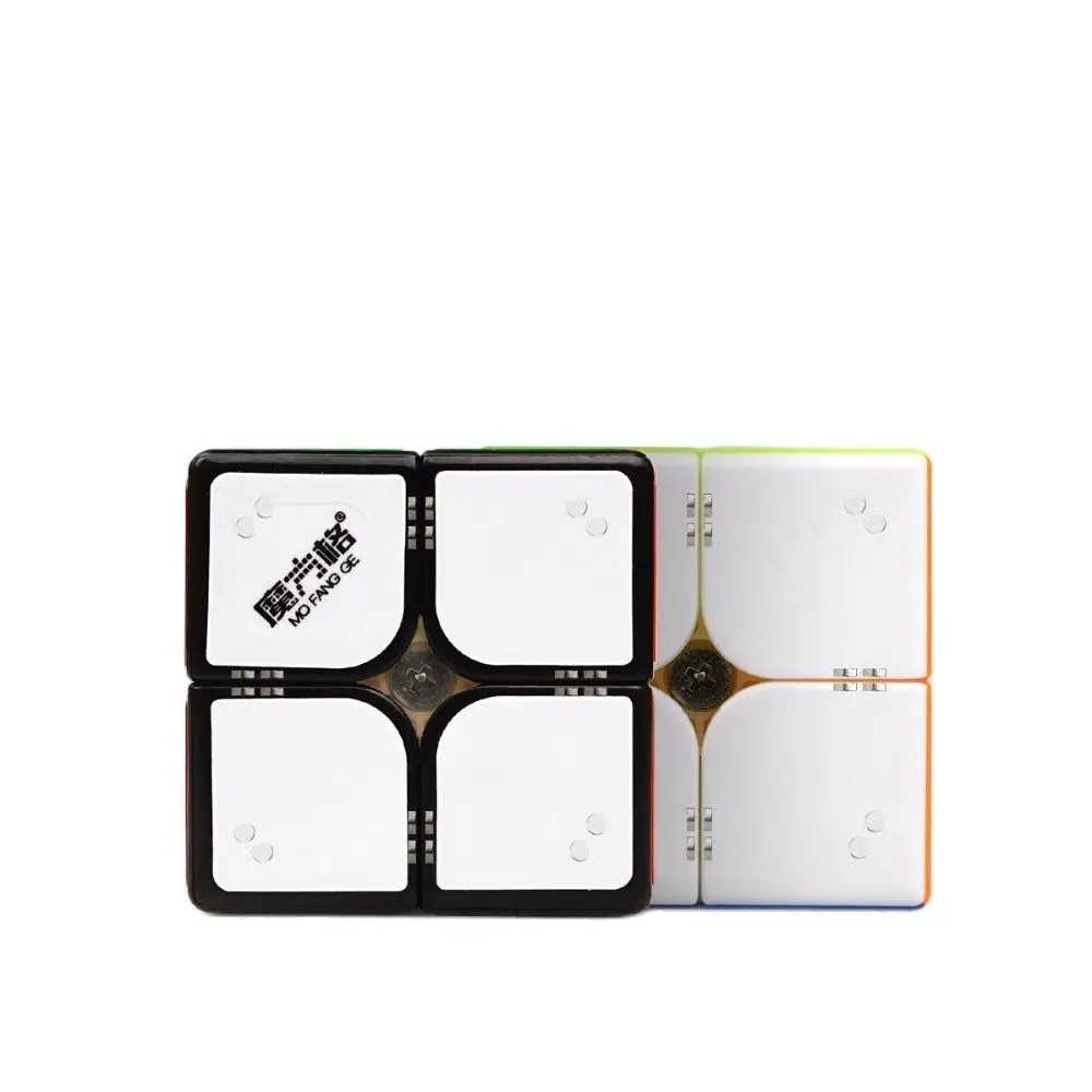 Волшебные кубики QiYi WuXia M 2x2x2 черные/без наклеек 2 слоя 5 0 см 2x2 магнитный кубик Mofangge