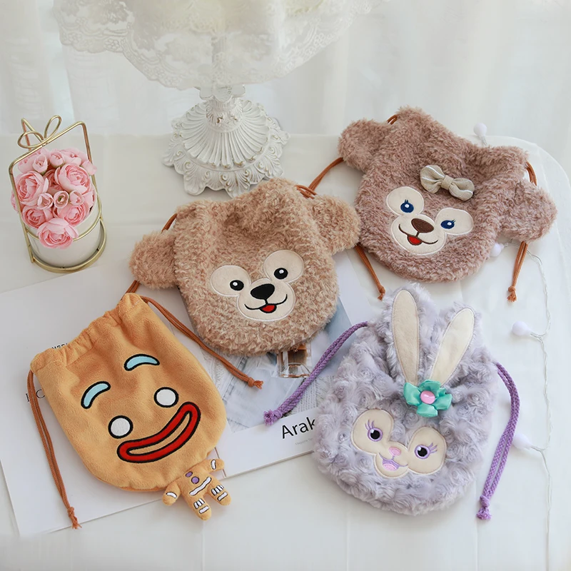 1 шт. новинка плюшевая игрушечная кукла Duffy stellalou милая кошка кролик связка сумка