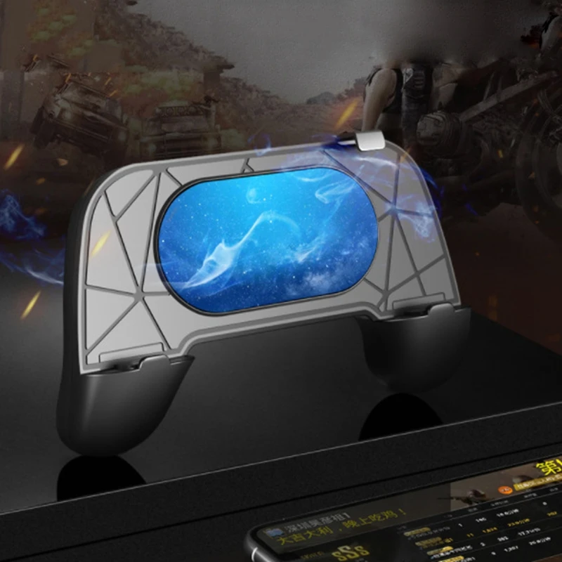  FFYY-for PUBG Mobile Phone Cooling Gamepad Cooler Cooling Fan Heatsink Cooling Game Controller Hand