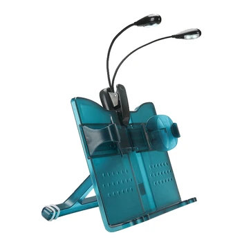 

Children'S Reading Frame Reading Frame Multi-Function Folding Abs Plastic Reading Bookshelf with Reading Light