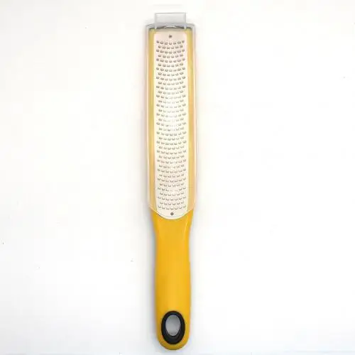 Hot Kitchen Cheese Knives Stainless Steel Cheese Lemon Ginger Peeler Shaver Vegetable Zester Grater Cheese Tools Kitchen Gadget - Цвет: Цвет: желтый
