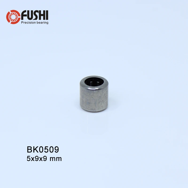 BK0509 игольчатые подшипники 5x9x9 мм(10 шт.) нарисованные чашки игольчатый роликовый подшипник BK050909 клетчатый закрытый один конец 45941/5