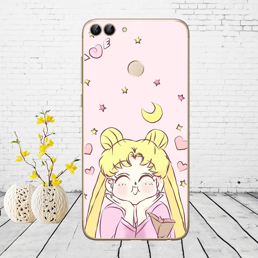 H10 Huawei P Smart Case TPU Мягкий силиконовый прозрачный чехол для телефона huawei P Smart Cover FIG-LX1 Enjoy 7S Чехол - Цвет: H10