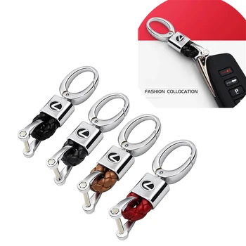 

for Lexus KeyChain ES300 ES330 ES350 IS250 IS300 NX300 RX300 RX350 LX LS GS GX Car KeyRing Braided Rope Leather Key Chain