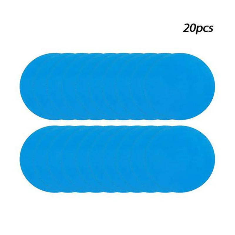 Swimming Pool Repair Glue PVC Swimming Ring Rubber Boat Self-adhesive Paper Round Vinyl Repair Patch
