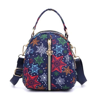 

The new nylon cloth handbag AliExpress single shoulder messenger mini printed shell female bag ladies hand bags Shoulder Bags
