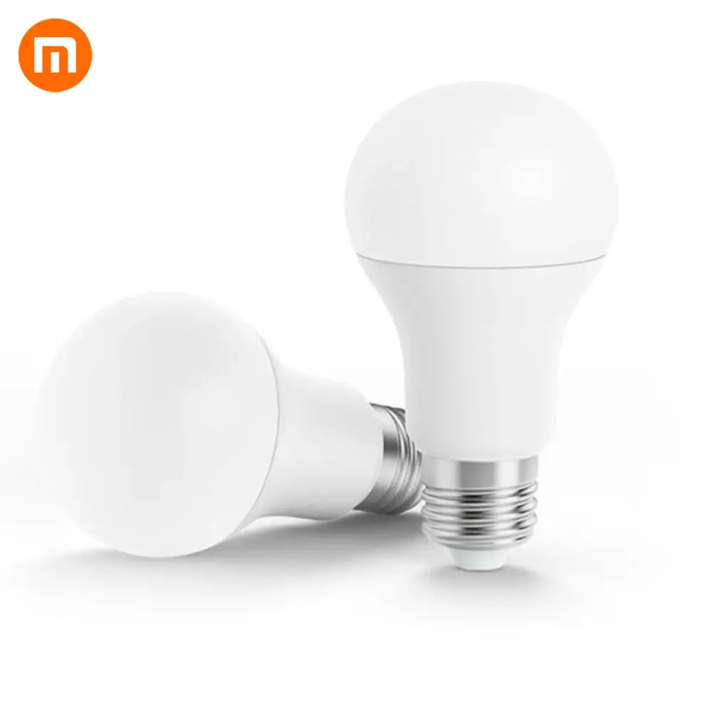 Xiao mi умная лампочка с дистанционным управлением светодиодный E27 светильник лампочка mijia Smart APP wifi Пульт дистанционного управления лампочка для работы 3000 k-5700 k для mi Home app