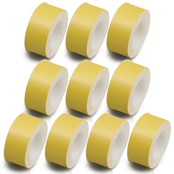 

10PCS LP15S for KingJim LR20C LR30C LR5C LR-RK1C Label Sticker Cute Tape 15mm*4m Yellow Color Tapes for TEPRA Lite Label Printer