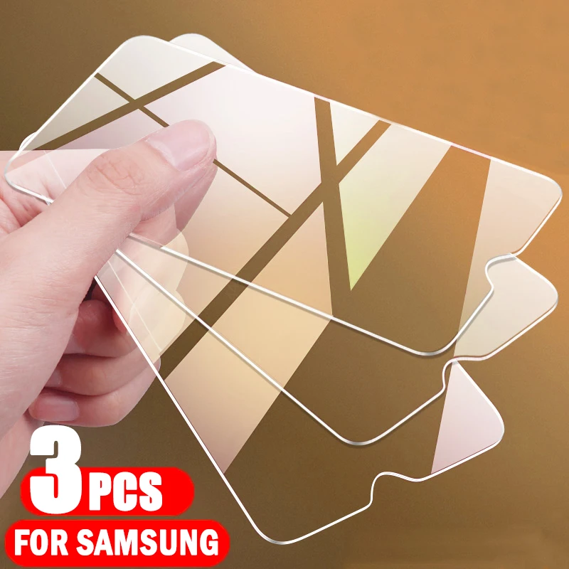 3Pcs Tempered Glass for Samsung Galaxy A02S A12 A32 A42 A52 A72 A11 A21 A21S A31 A41 A51 A71 A10 A20 A30 A40 A50 A70 Screen Film | Мобильные