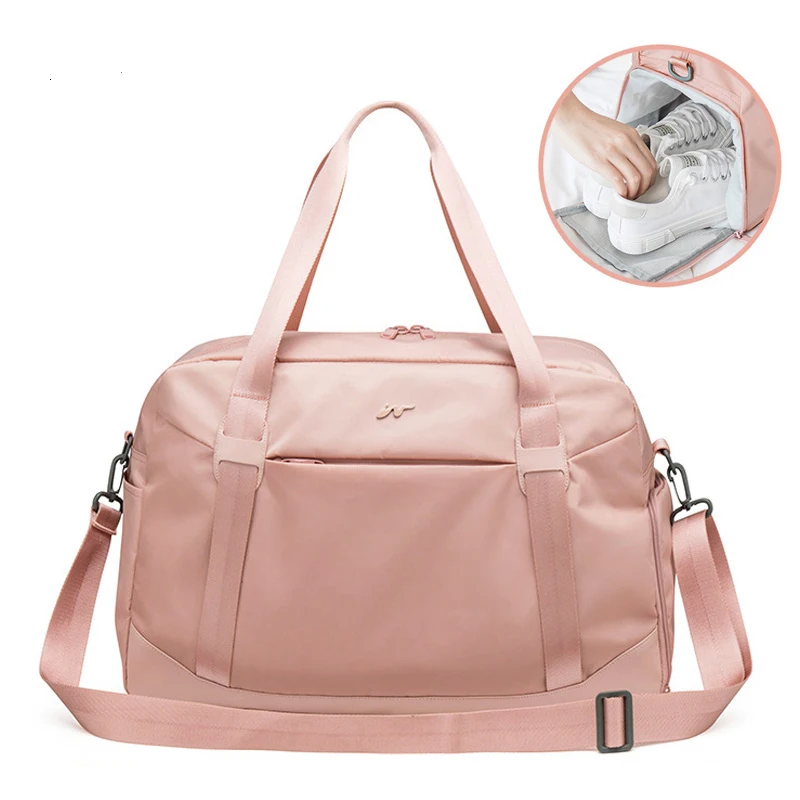 women's bag with shoe compartment
