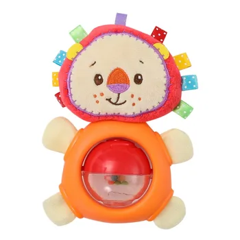 

Kids Baby Bell Ring Toys For Children Infant Bed Stroller Hanging Early Educational Rattle Soft Cartoon Animal Plush Toys Gifts