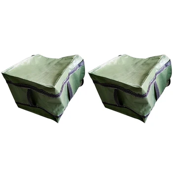 

Storage Bag Foldable Waterproof PP Garden Garbage Bag for Collecting Fallen Leaves, Storage Basket, Storage Bag, 2 Packs