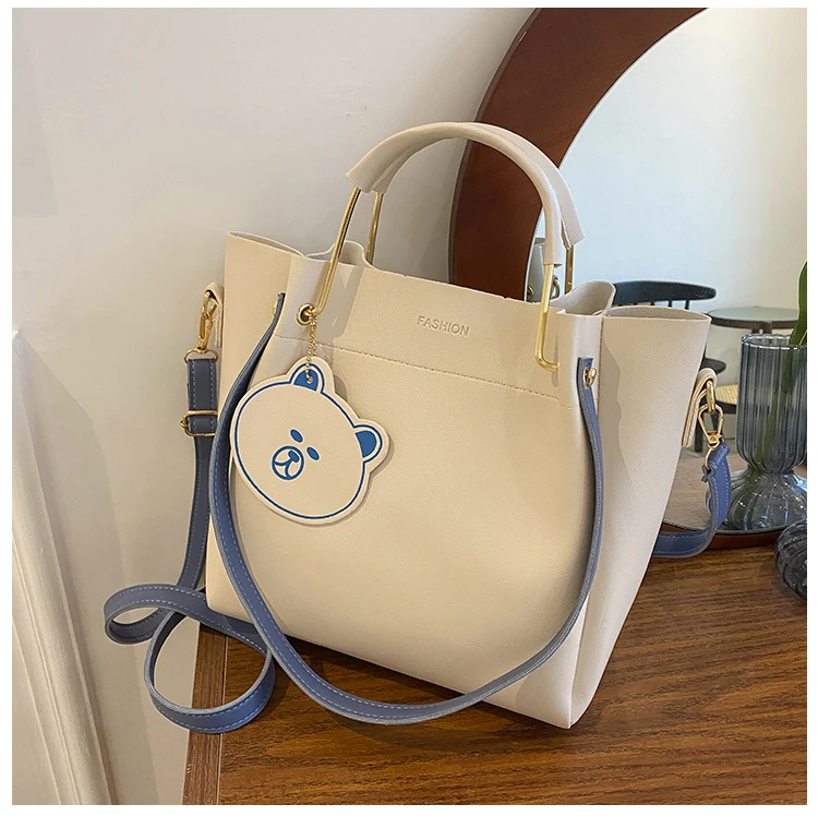 Luxury Handbags Designer Letter Pu Leather Women Shoulder Bags High Capacity Ladies Crossbody Bag Fashion Casual Female Tote Bag