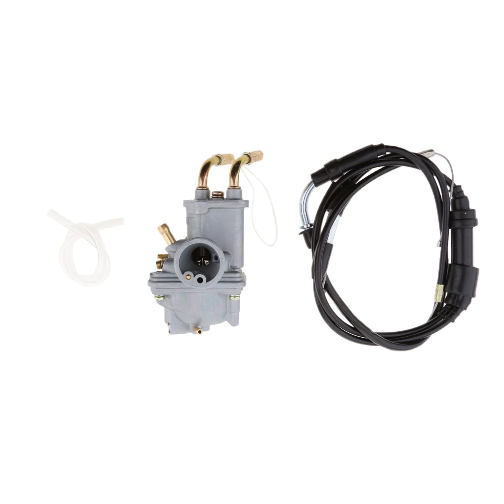 Карбюратор и трос газа дроссельной заслонки для Yamaha PW50 PW 50 Y-Zinger Rebuild Carb