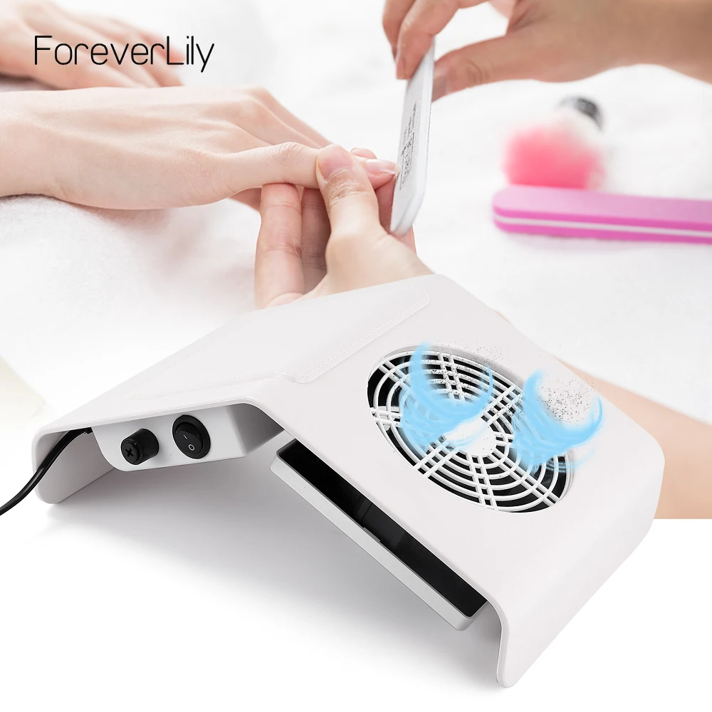 40 Вт лампы для ногтей Nail всасывания пыли пылесоса пылевой вентилятор Маникюр