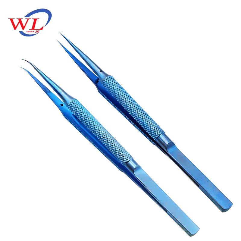 WL Precision Titanium Alloy Fly Line Fingerprint Repair Tweezers Copper Link Wire Repair Tool For Mobile Phone Repair - Цвет: Dobule