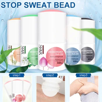 

Body Antiperspirants Underarm Deodorant Bottle Anti-Sweat for Man Women WH998