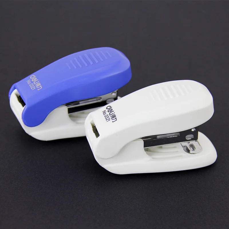 Deli 0321 Stapler 12 Universal Stapler Small Mini Portable Students Stationery Stapler
