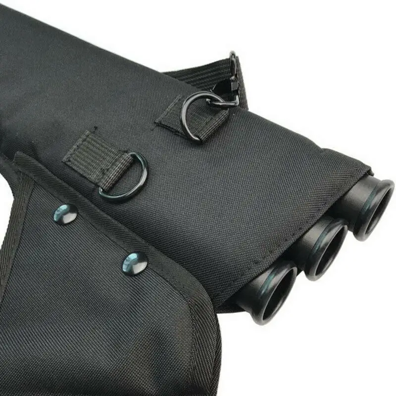 3 tubo tiro com arco volta bolsa caça seta caso titular