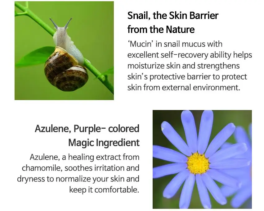 TIAM Snail& Azulene вода эссенция 180 мл с функцией повышенного увлажнения Сыворотка для лица Успокаивающая укрепляющая уход за лицом против морщин корейская косметика
