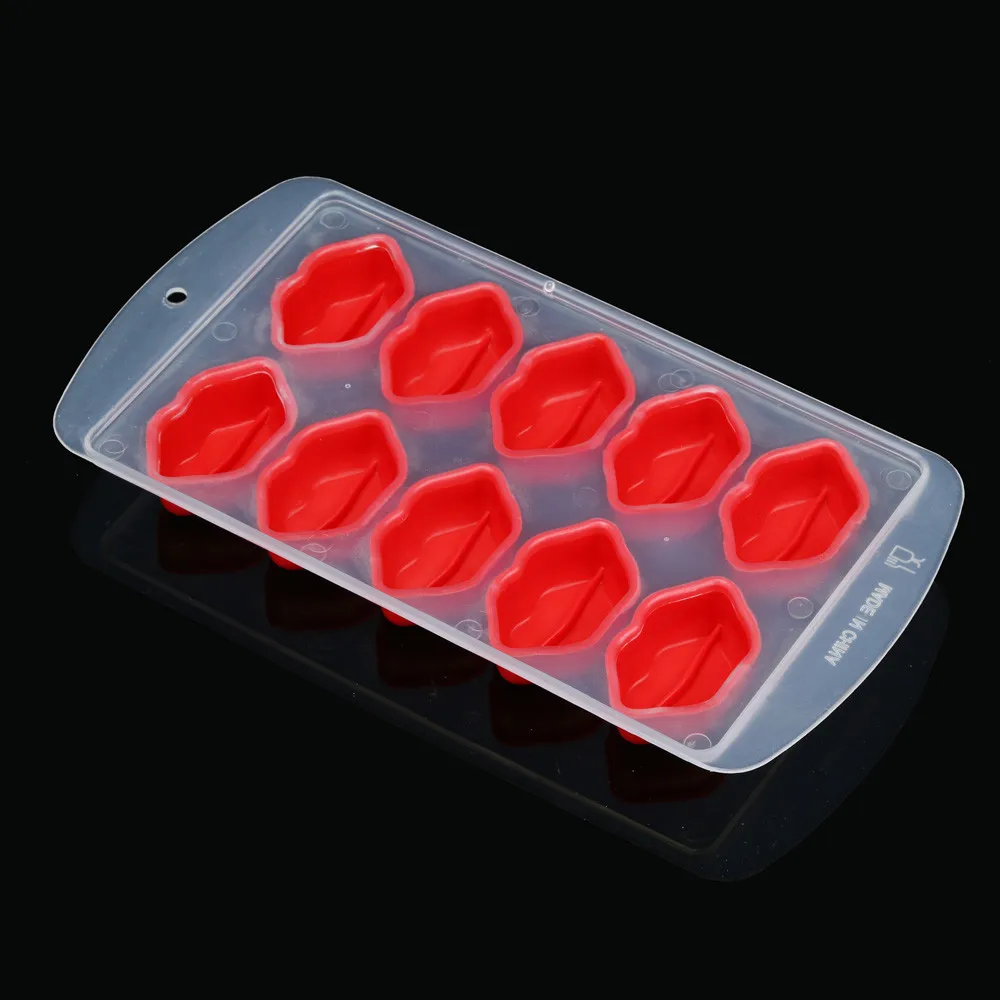 Fruit shape silicone ice cube jelly DIY mold tray pudding kitchen ice mold party wholesale purchasing#3A14