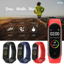 Умный спортивный браслет, браслет, спортивный шагомер M4, Bluetooth, монитор сердечного ритма, фитнес-шаговый смарт-браслет, часы