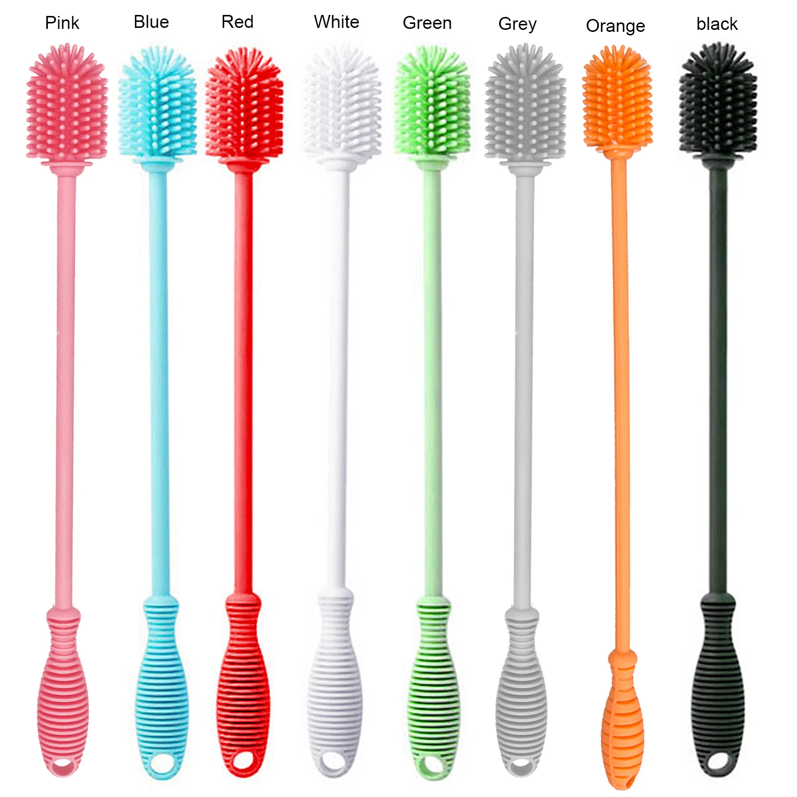 

Milk Bottle Brush Cup Brush Sanitation Bottle Brush Hygiene Cleaning Tools Durable 360-degree Wine Bottles Kitchen Cleaner