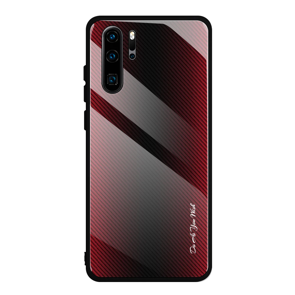 01 Градиентный чехол из закаленного стекла для Huawei Honor 9X8X20 10 Lite Pro 10i 20i цветная задняя крышка чехлы для телефонов бампер Coque Capa - Цвет: 01