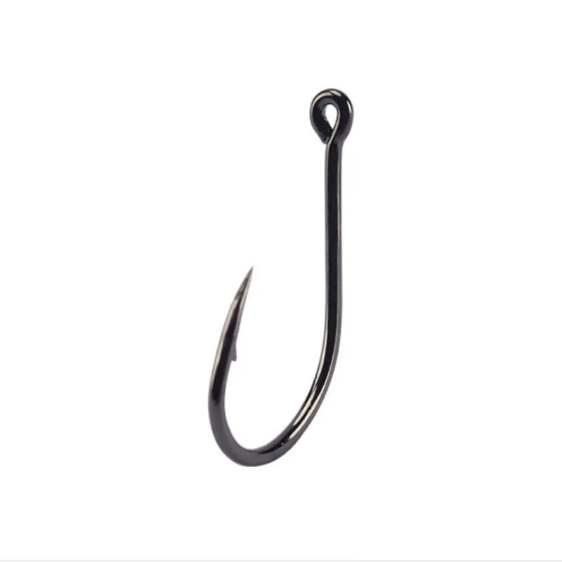 Фото Рыболовные крючки Mustad Strength Stream Seapole, колючий крючок из высокоуглеродистой стали с кольцом, рыболовные крючки, Лидер продаж №3