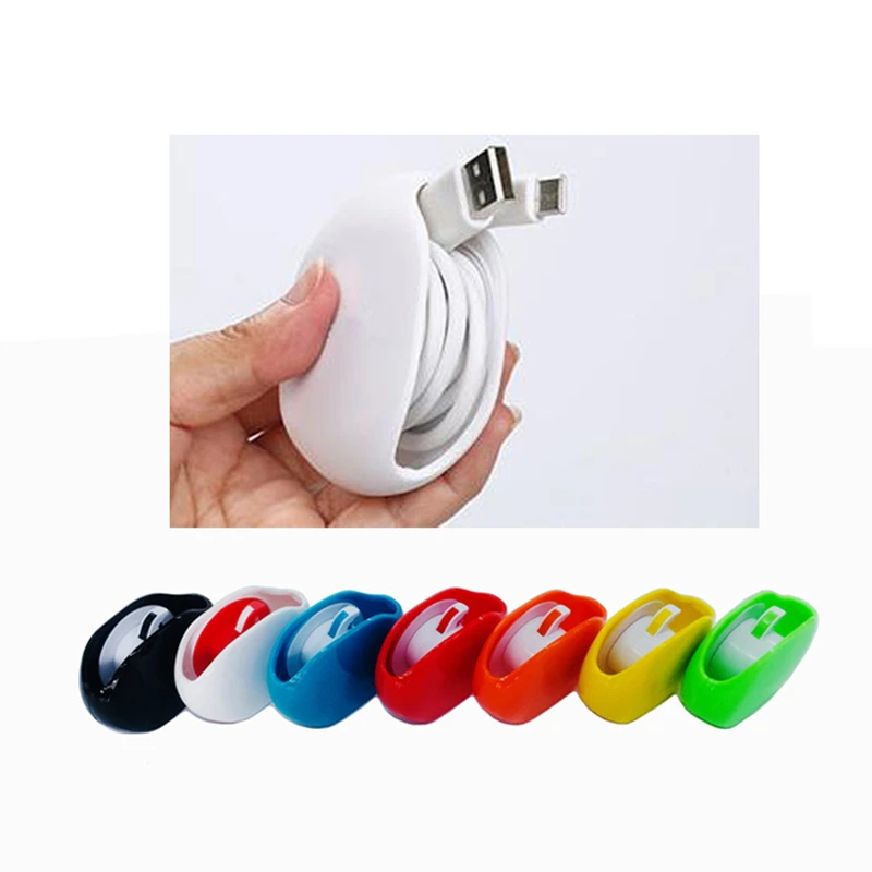Automatic Headphone Earphone Cable Cord Line Organizer New 