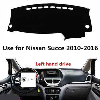 

Car Dashboard Cover for Nissan Succe 2010-2016 Left Hand Drive Dacron Fashion Creative Auto Dashboard Pad Anti Fouling Pad
