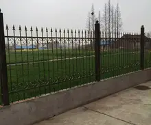  hand made wrought iron fence for sale 