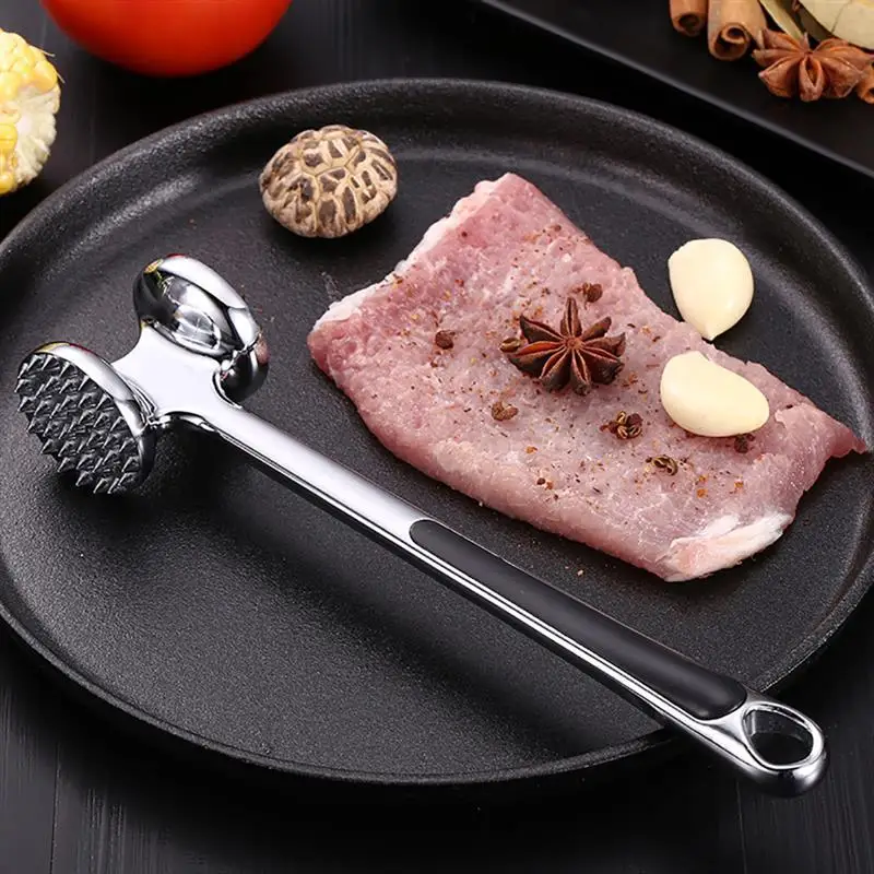 1 шт. сплав свободные Tenderizers мясо молоток две стороны паундеры стук-сторонний для стейка свинины кухонные инструменты