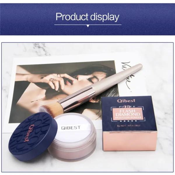 Shimmer Setting пудра Водостойкая крышка для контроля жирности макияж Рассыпчатая Пудра осветляет тон кожи блестящая пудра