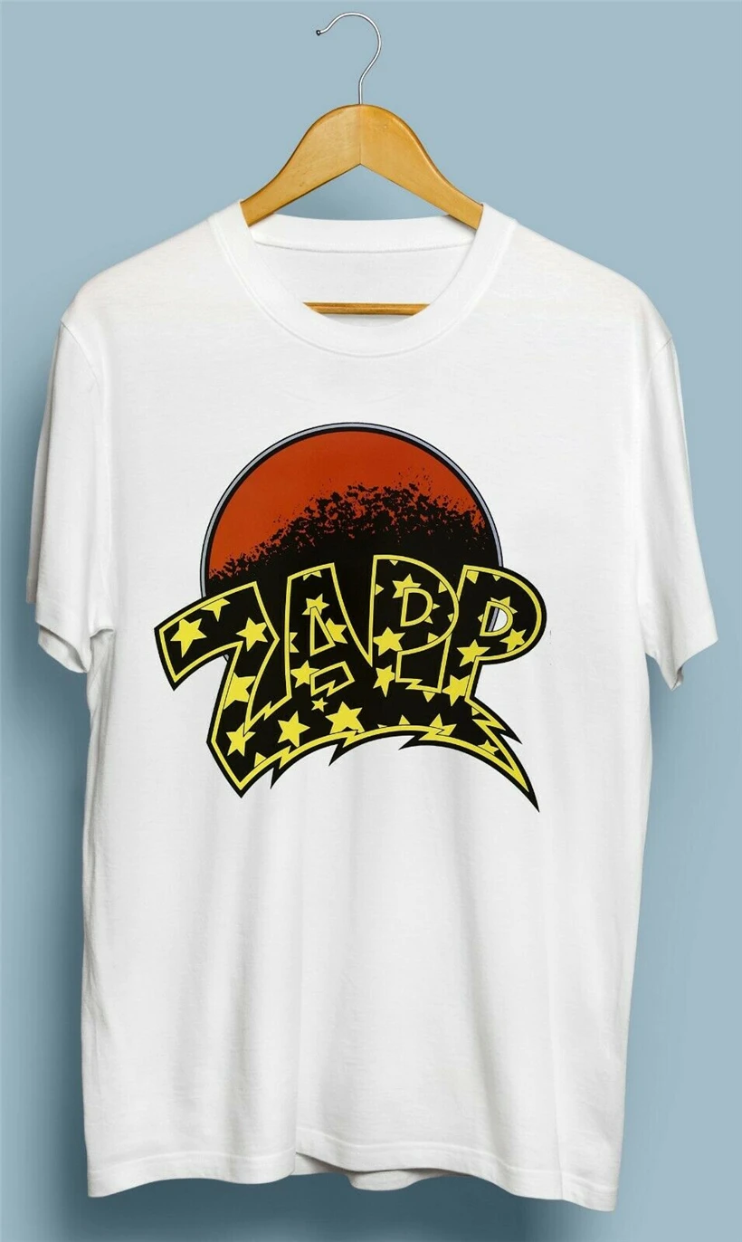 Винтажная Футболка Zapp Band Размер S M L XL 2XL Удобная футболка | Мужская одежда
