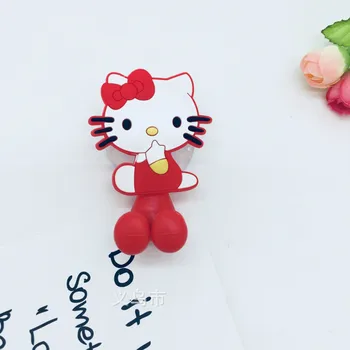 

Kawaii Cartoon Cat Toothbrush Holder Bamboo Toothbrush Oral Care Bamboo Handle Soft Bristles Tooth Brush Whitening Toothbrush